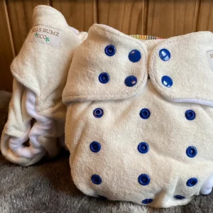 NEW Bells Bumz Hemp & Bamboo Fitted Nappy BTP with Rolled legs
