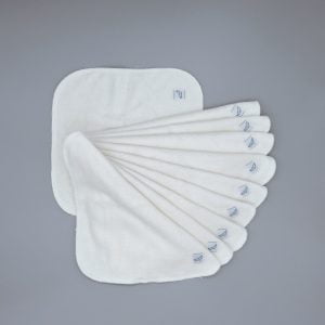 Poppets Bamboo Cloth Wipes – Set of 10