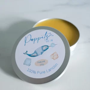 Poppets Pure Lanolin – 100g